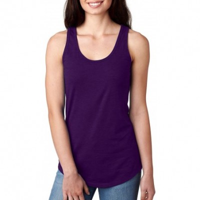 Camisoles & Tanks Sorry Not Sorry Womens Racerback Tank Top - Purple - CV18869SKME