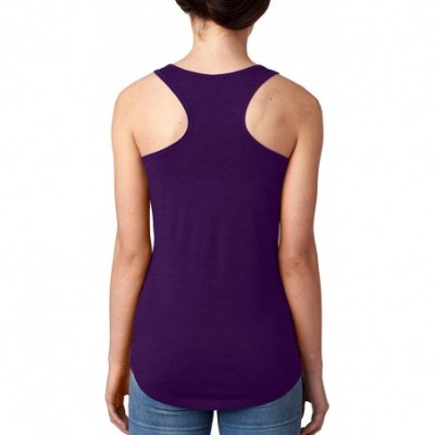 Camisoles & Tanks Sorry Not Sorry Womens Racerback Tank Top - Purple - CV18869SKME