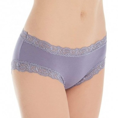 Panties Women's Top Drawer Boy Pant - Crystal Grey - C51966L5084