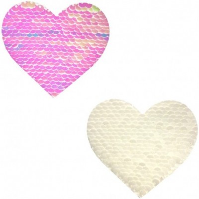 Accessories Flip and Sparkle Sequin Heart Nipztix Pasties Nipple Covers Medical Grade Adhesive Waterproof Made in USA - Princ...