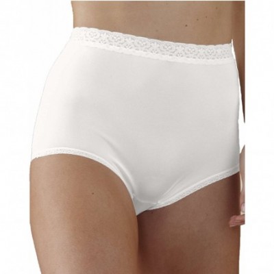 Panties Full Coverage Nylon Panties- 6-pk - White - CS1878GNUX5