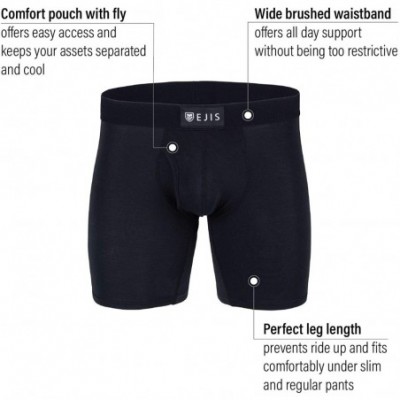 Boxer Briefs Sweat Defense Boxer Brief | Fly | Sweat Proof Micro Modal - Black - CZ18IQGEYCR