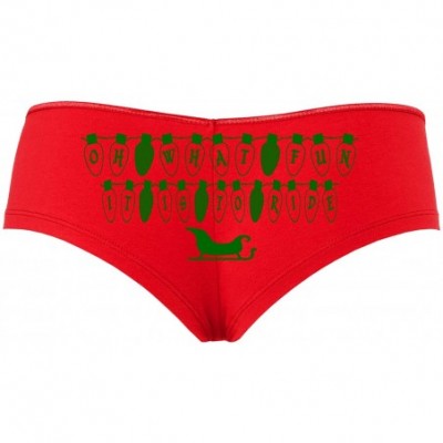 Panties Oh What Fun It is to Ride Me Sexy Cute Panties Hotwife - Forest Green - CG18SQDQECX