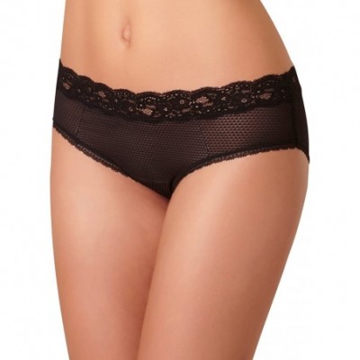 Panties Women's Brooklyn Hipster Panty 5704 - Black - C118Q38S9D0