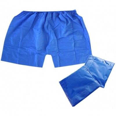 Briefs Men's Disposable Underwear Paper Underwear Pack of 20-Blue - CL18NARKDDW