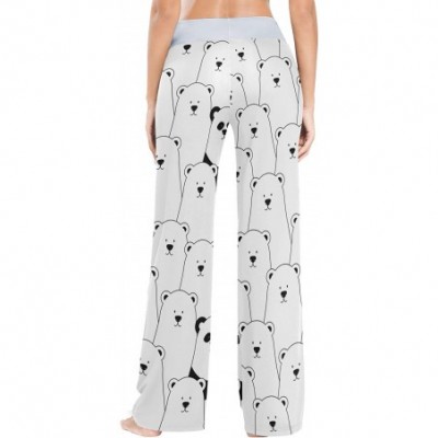 Bottoms Polar Bears Pandas Women's Pajama Pants Lounge Sleep Wear - Multi - CY19D43SMNI