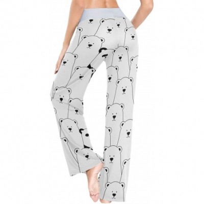 Bottoms Polar Bears Pandas Women's Pajama Pants Lounge Sleep Wear - Multi - CY19D43SMNI