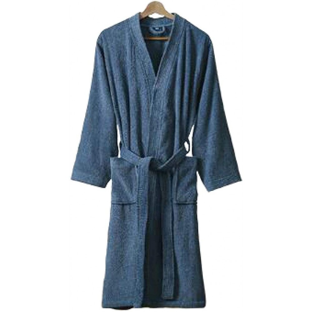 Robes Robes The Hotel Cotton is Suitable for All Seasons Lightweight Kimono Robe Hot Spring Hotel Bathrobe Bathrobe Robe Towe...