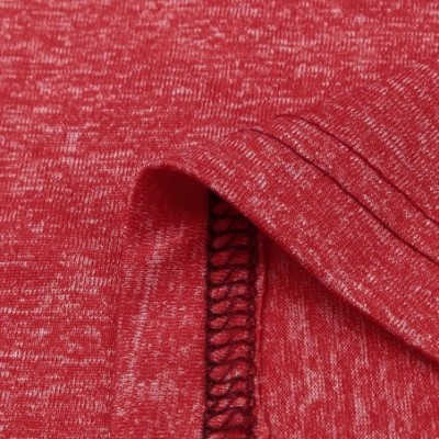 Thermal Underwear Yoga Sport Workout Muscle Shirt Women Sexy Tank Tops Vest Open Backless Tunic - Watermelon Red - CR18Q2MTWTY