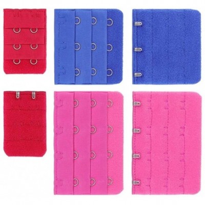 Accessories Buckle Extended Lengthened Belt Bra Extenders 3 Rows 2 Hooks 4 Extension Accessories for Underwear - Hot Pink - C...