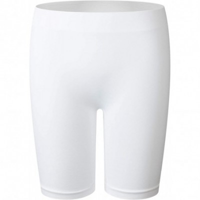 Shapewear Women's Seamless Smooth Slip Shorts Skinny Britches Short - White - CR18XRWXN0A