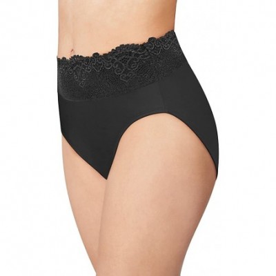 Panties Passion for Comfort Hi-Cut Panty - Black Lace - CV182ED9TKM