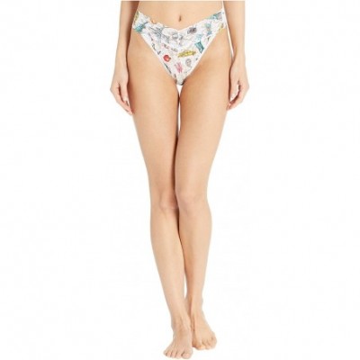 Panties The Lindsi Jetset Original Rise Thong - White/Multi - C618XEZNQYZ