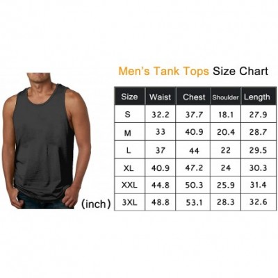 Undershirts Man Print with Mr Pickles Sleeveless Tank Top Quick-Dry Undershirts Tee Shirt - CL197ZH94UC