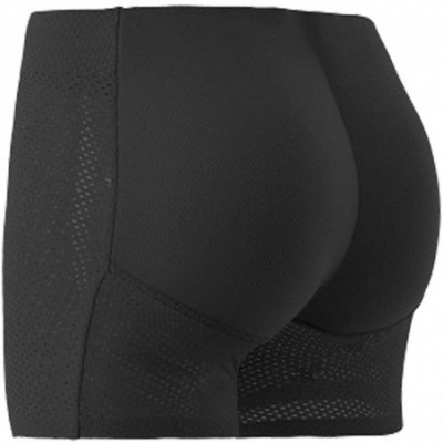 Panties Womens Butt Lifter Lace Padded Panties Hip Enhancer Underwear Body Shaper - Style-20-black - CU18Y0S4KO4