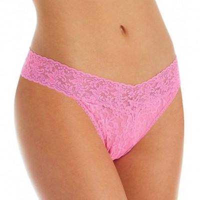 Panties So Lindsi Signature Lace Original Rise Thong - So Lindsi Pink - CJ18XL8XGH4