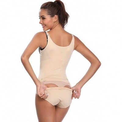 Shapewear Open Bust Bodysuit Shapewear for Women Firm Control Waist Trainer Body Shaper Corset - Nude-open Bottom - CA18INX3Q6N