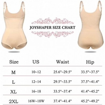 Shapewear Open Bust Bodysuit Shapewear for Women Firm Control Waist Trainer Body Shaper Corset - Nude-open Bottom - CA18INX3Q6N