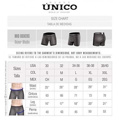 Boxers Underwear for Men Cotton Medium Boxer Briefs Ropa Interior de Hombre - 12000901 Asphalt - C4184S727SR