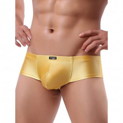 G-Strings & Thongs Men's Cheeky Thong Underwear Sexy Mini Cheek Boxer Briefs - 4 Pack - CF18L0H3G3N