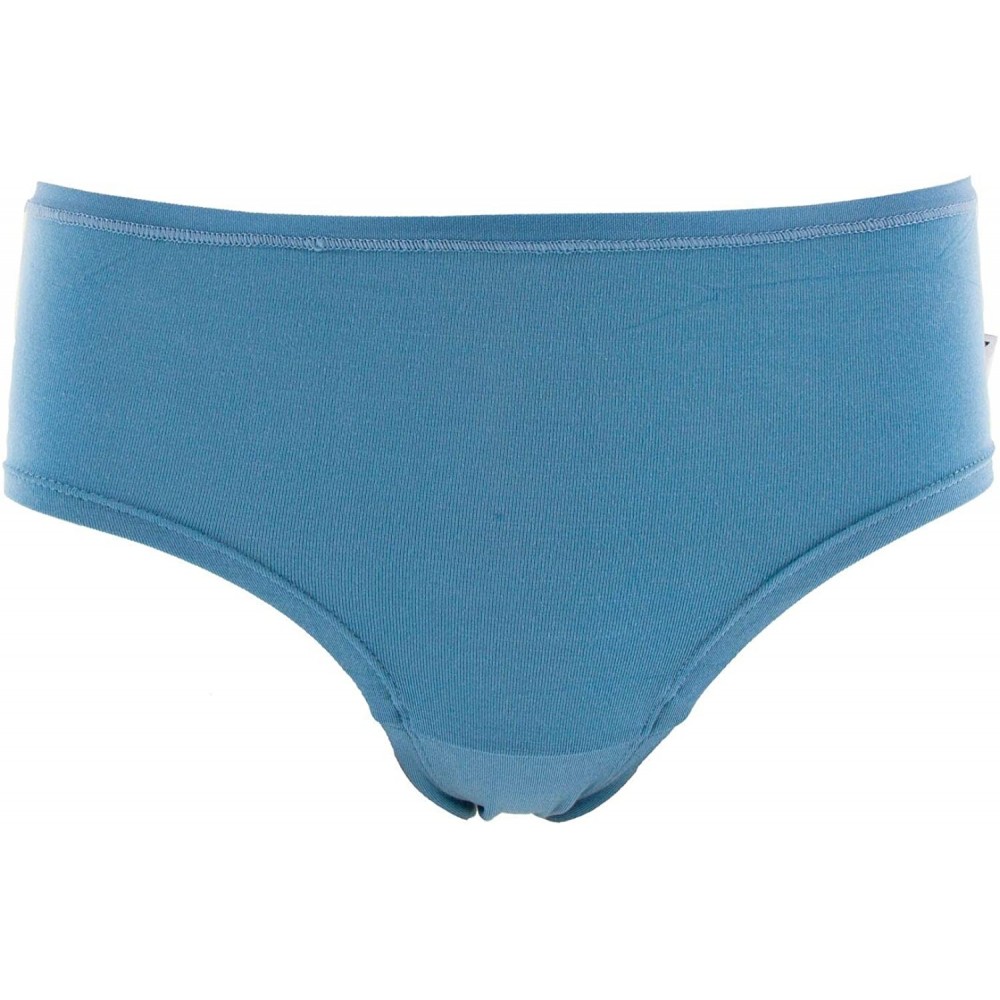 Panties Womens Wear Solid Classic Brief - Blue Moon - CM18YZGI3XN