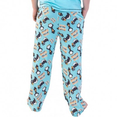 Sleep Bottoms Pajama Pants for Men- Men's Separate Bottoms- Lounge Pants- Funny- Humorous - Stud Puffin Pj Pant M - CL18ZY0DOG4