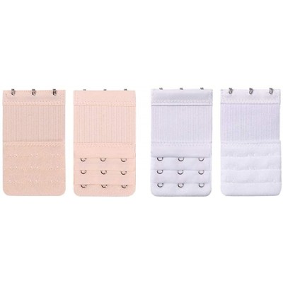 Accessories Bra Extenders Strap Extension 3 Hooks 2 Rows Women Intimates Lengthened Hook Accessories - 4 Pcs 21 - C719DUEL6CX