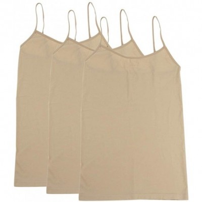 Camisoles & Tanks Camisole for Women- Adjustable Spaghetti Strap Cami - Complexion X3 - C318S4IS92Z