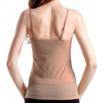 Camisoles & Tanks Camisole for Women- Adjustable Spaghetti Strap Cami - Complexion X3 - C318S4IS92Z