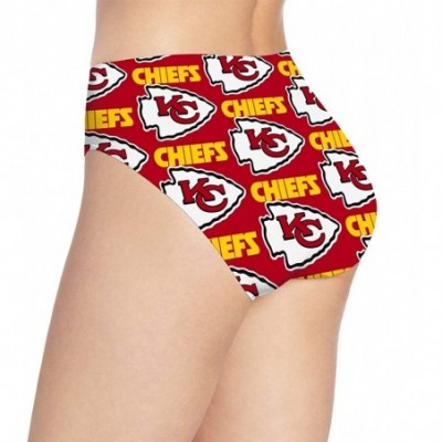 Panties Kansas City Chiefs Women's Underwear Sexy Polyester Underwear Panties Soft Triangle - C0199XK02G9