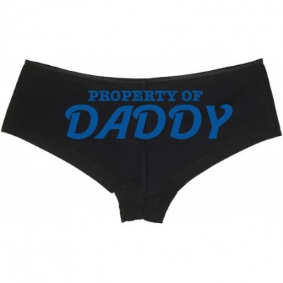 Panties Property of Daddy BDSM DDLG CGL Daddys Princess yes Daddy Sexy - Royal Blue - CN18LQS8LAT