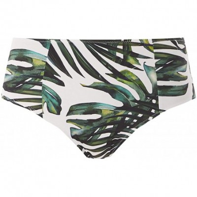 Panties Palm Valley High-Waist Bikini Bottom - Fern - CX18WW86A86