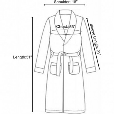 Robes Men/Women Luxurious Plush Kimono Bathrobe with Side Pockets - Black - CN110ZE0Q61