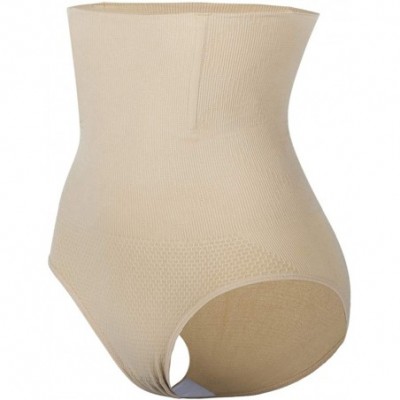 Shapewear Women Butt Lifter Shapewear High Waist Tummy Control Panty Slim Waist Trainer Body Shaper - Beige - C61836KLRL7