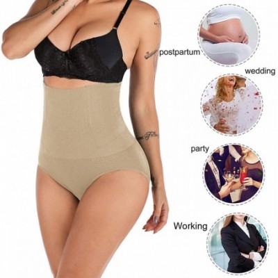 Shapewear Women Butt Lifter Shapewear High Waist Tummy Control Panty Slim Waist Trainer Body Shaper - Beige - C61836KLRL7