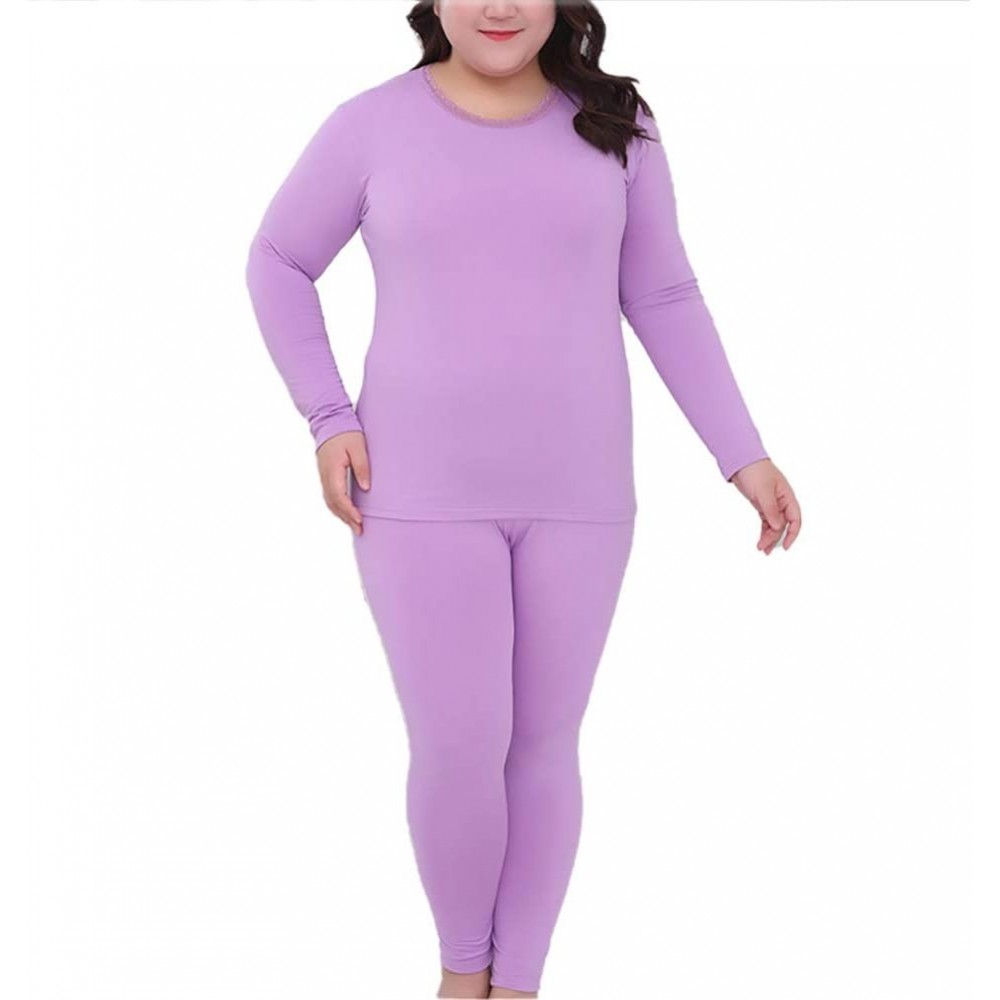 Thermal Underwear Thermal Underwear for Women/Single Layer Ultra Soft Smooth Knit Top Women's Base Layer Long John Set Suitab...