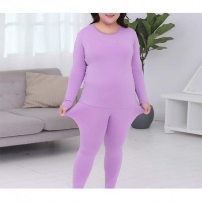 Thermal Underwear Thermal Underwear for Women/Single Layer Ultra Soft Smooth Knit Top Women's Base Layer Long John Set Suitab...