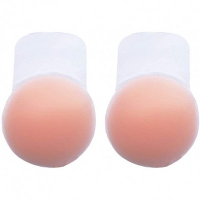 Accessories Nipple Covers-Silicone Breast Lift Reusable Nippleless Cover Pasties for Women Nipplecovers(1 Round)-47 - C319D3E...