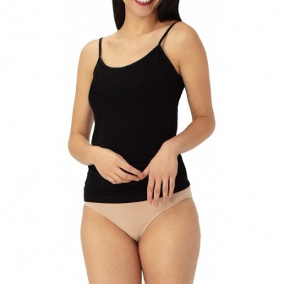 Camisoles & Tanks Women's Soft Viscose from Bamboo Essential Camisole - Black - CT18R49WLS6