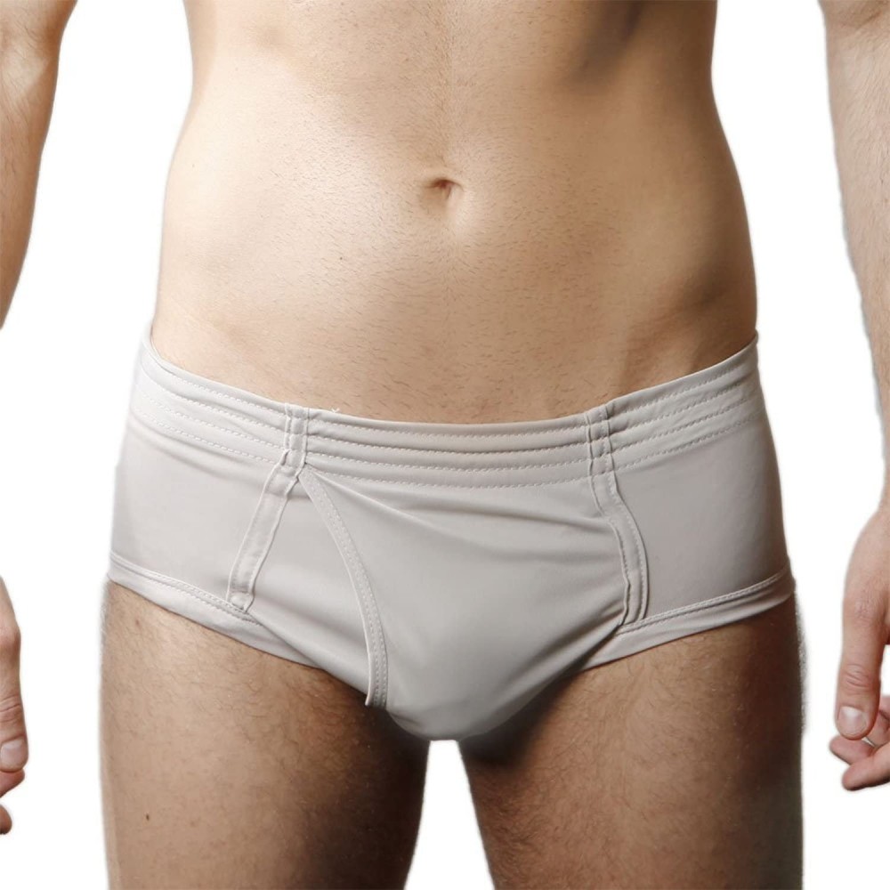 Briefs Men's Tricot Brief - Silver Grey - CS11C0IJJUJ