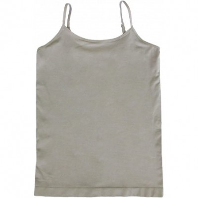 Camisoles & Tanks Seamless Thin Strap Cami - Driftwood - CP12E9T7ISV