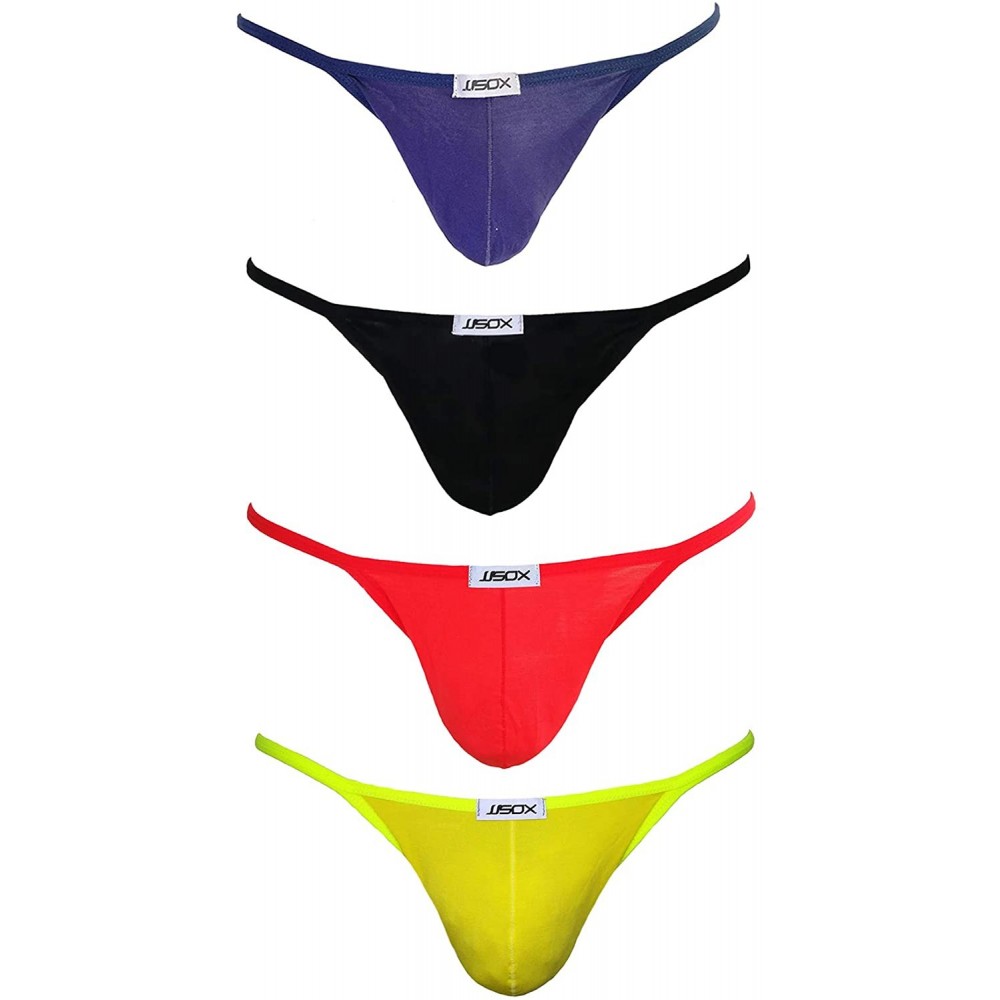 Bikinis Surprisingly Resilient Mini Bikini Underwear Sexy Man- Transparent- Colorful 30-55 - 4 Mixed Colors - a - CK18LG95OAM