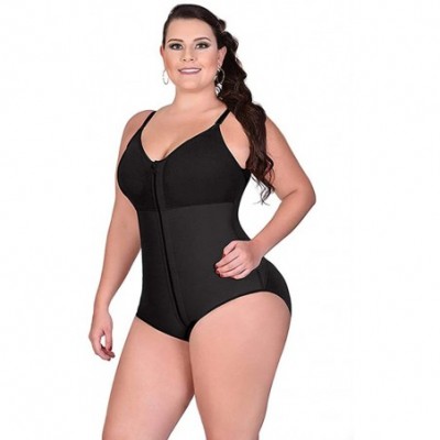 Shapewear Women High Waist Cincher Girdle Tummy Slimmer Trainer Sexy Thong Panty Shapewear - Black - CV18ZUQ382H