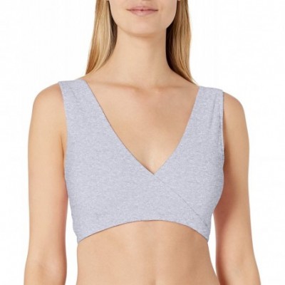 Bras Women's Sleep Bra - Heather Grey - C112GH93S8P