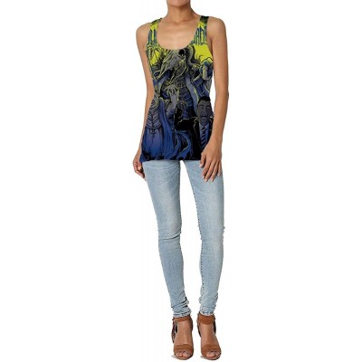 Camisoles & Tanks Thy Art is Murder Womans Senior Round Neck Polyester Pattern Vest - CP196OC7AG5