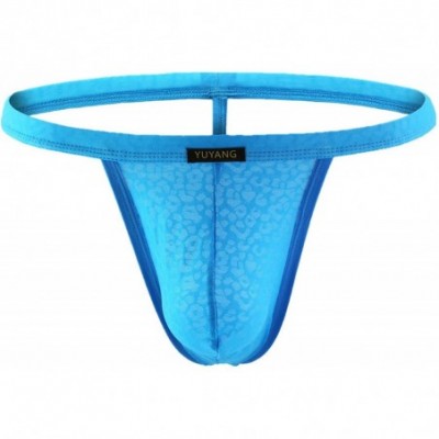 G-Strings & Thongs Jacquard Underwear Transparent Ultra-Thin Solid Color Nylon Thong Men Mesh G String Tanga Hombre EU S-XXL ...