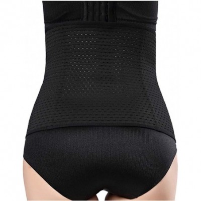 Shapewear Women Hollowing Outs Waist Trainer Abdomen Waists Corset Weight Loss Shapewear - Black - CV18SXS2I00