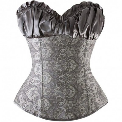 Bustiers & Corsets Corset Steampunk and Bustiers Slimming Belt Flower Pattern Sexy Lingerie Steampunk Corset Gothic Clothing ...