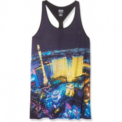 Nightgowns & Sleepshirts Women's Sublimation Print Sleep Tank - Las Vegas - CP12ELY9EFT