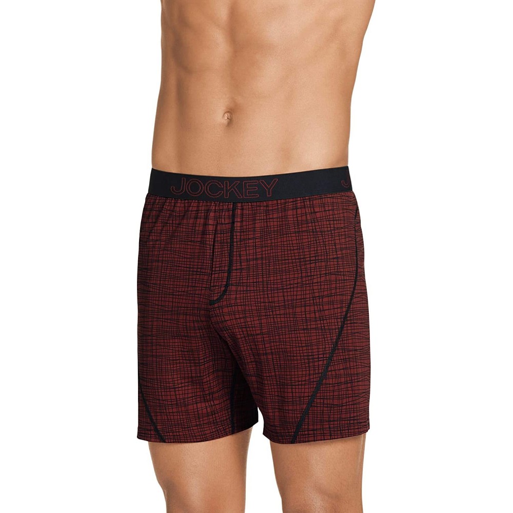 Boxers Men's Underwear No Bunch Boxer - Berry Bloom Print - CH18G8UNN3D